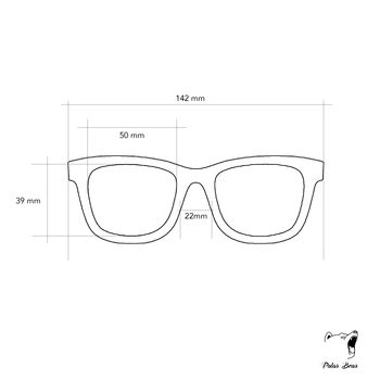 Wooden Sunglasses | Maverick | Polarised Lens, 12 of 12