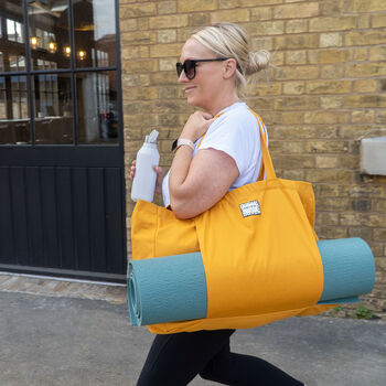 The Best Ever Pilates Yoga Mat Bag Tote For Gym Exercise Class, 2 of 12