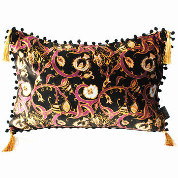 The Gold Decorative Thistle Eco Friendly Cushions, 2 of 4
