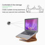Universal Wooden Laptop Stand Holder, thumbnail 6 of 8