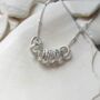 Sterling Silver Reels Necklace, thumbnail 2 of 6