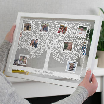 Large Personalised Family Tree Photo Papercut, 2 of 2