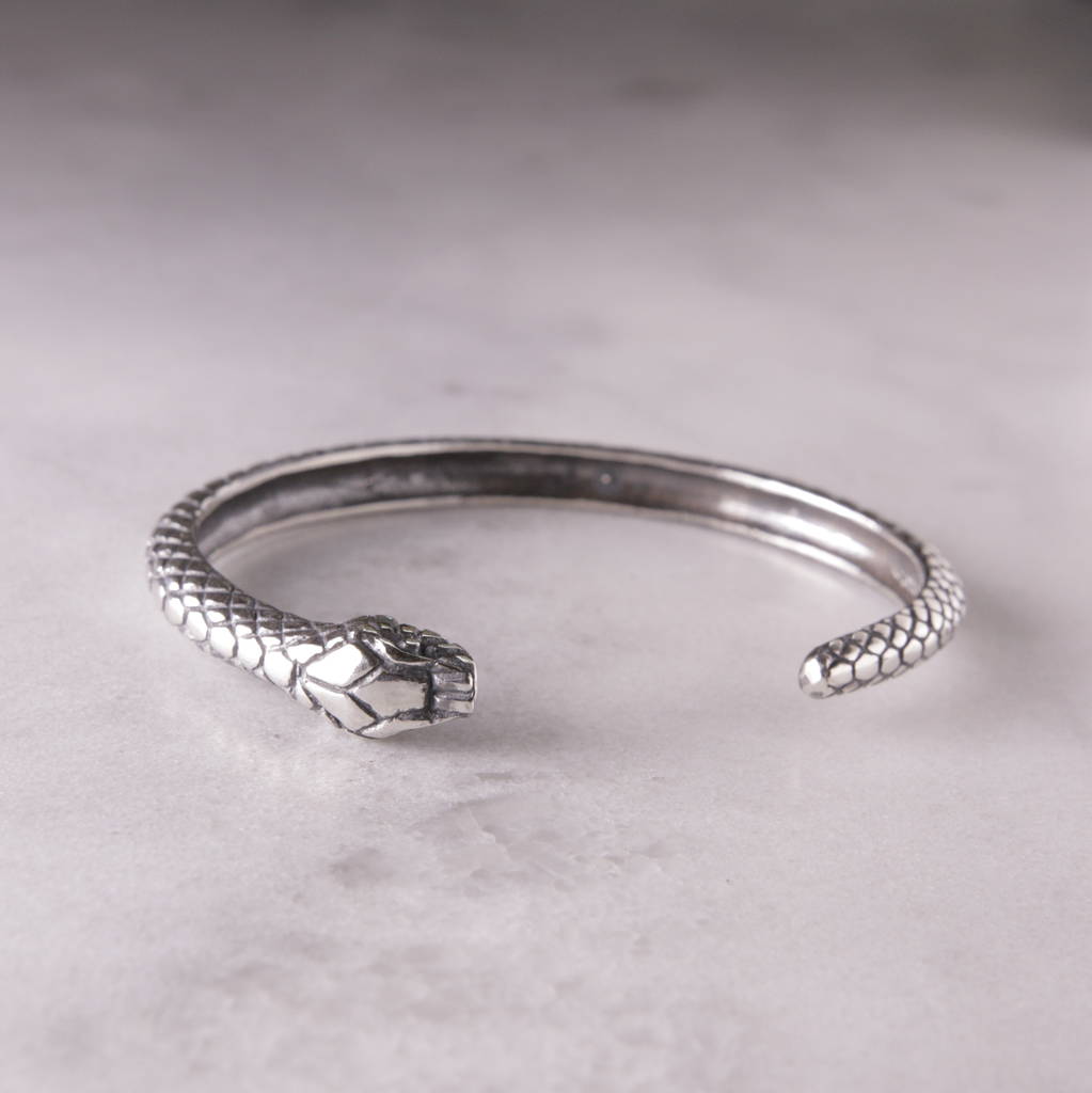 Serpent Bangle By Louise Wade