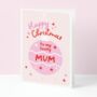 Lovey Mum Bauble Christmas Card, thumbnail 1 of 3