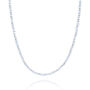 Jewel Bead Aquamarine Necklace Sterling Silver, thumbnail 2 of 4