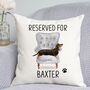 Personalised Dachshund Cushion, thumbnail 1 of 3