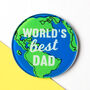 'World's Best Dad' Coaster, thumbnail 4 of 4