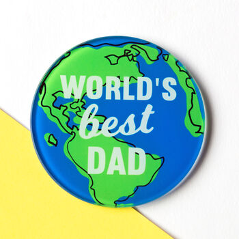'World's Best Dad' Coaster, 4 of 4