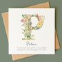 Personalised Botanical Retirement Card, thumbnail 2 of 4