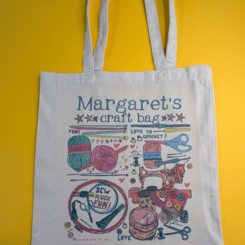 Personalised Craft Bag, 11 of 11