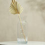 Personalised Birth Flower Stems Glass Vase, thumbnail 3 of 9