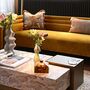 Valencia Gold Velvet Sofa, thumbnail 3 of 9