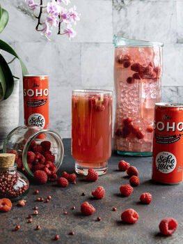 Blood Orange, Raspberry, Ginger Canned Soft Drink Pack, 4 of 5