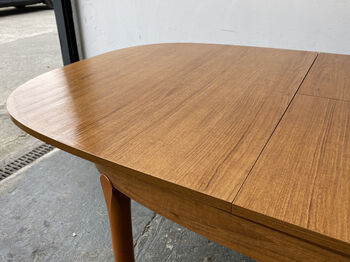 Mid Century Dining Table By Schreiber, 11 of 12