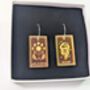 Tarot Cards Earrings Iridescent Acrylic Hoop Earrings, thumbnail 8 of 9