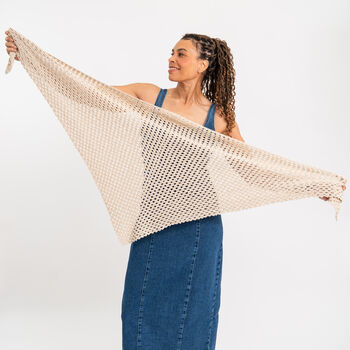 Elsie Shawl Easy Crochet Kit, 5 of 11