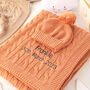 Personalised Toast Luxury Cotton Baby Blanket, thumbnail 10 of 12