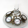 Personalised Christmas Table Wine Glass Charms, thumbnail 3 of 8