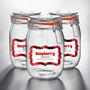 Glass Storage Jars With Vibrant Personalised Labels, thumbnail 5 of 6