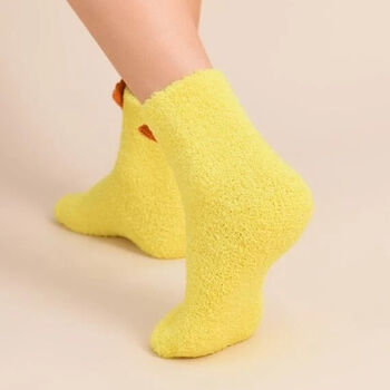 Cute Fluffy Animal Socks Gift Box, 10 of 10