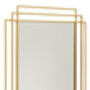 Golden Square Tiered Mirror, thumbnail 2 of 2