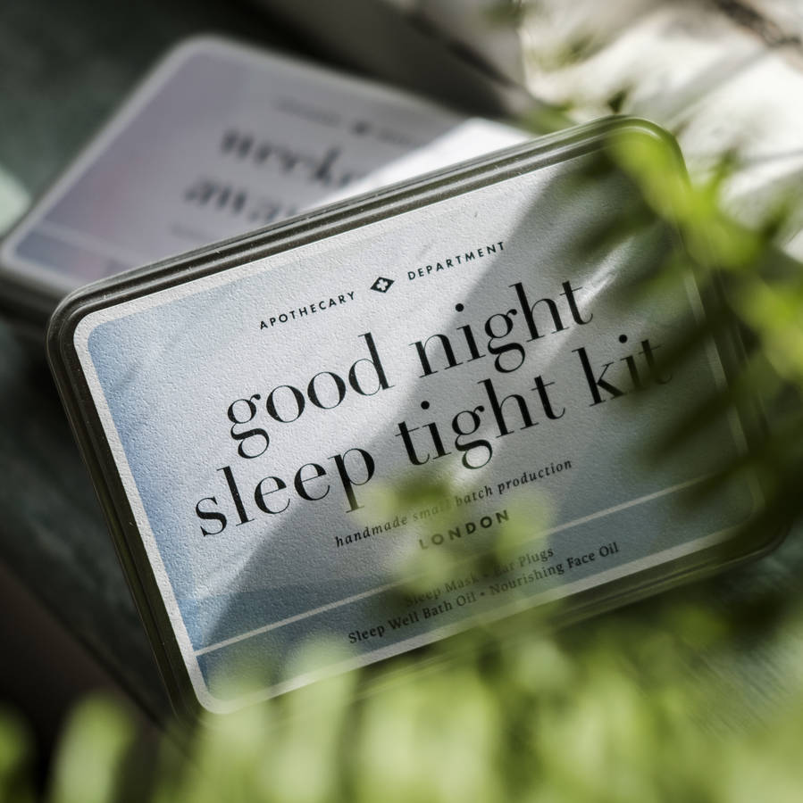 Good Night Sleep Tight Essential Oils And Accessories By Mens 