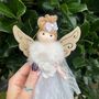 Sparkle White Fairy Christmas Decoration, thumbnail 3 of 4