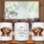 Personalised Cavapoo Dog Hearts Pet Gift Mug, thumbnail 2 of 2