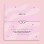 Pink Bestie Bracelet, thumbnail 1 of 6