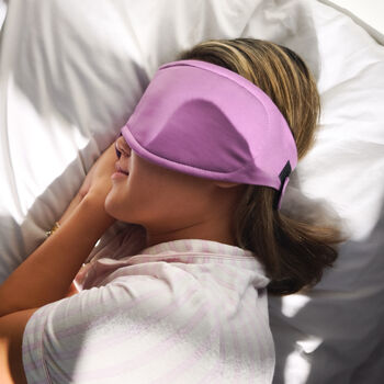 Lavender Soft And Breathable Tencel Sleep Mask, 3 of 7