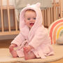 Personalised Baby Dressing Gown Gift For Little Girl, thumbnail 2 of 11