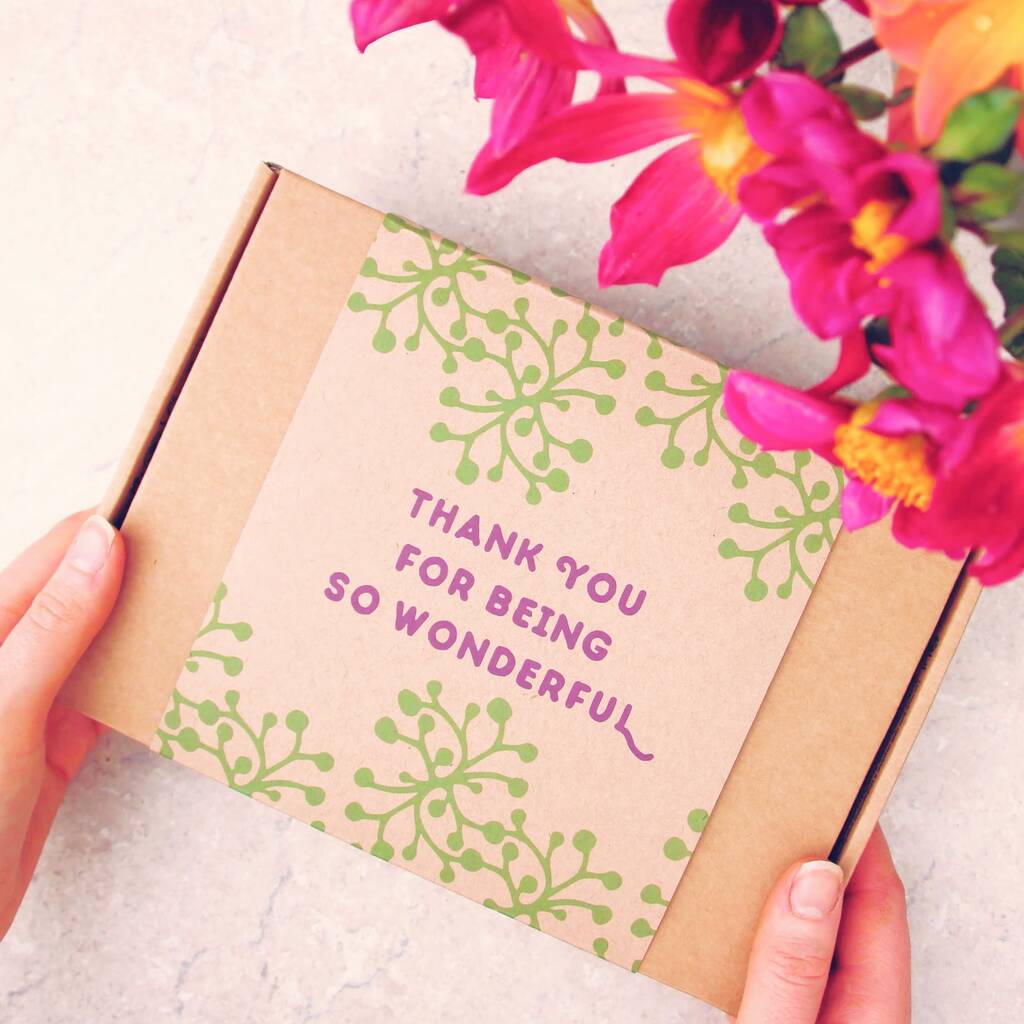 Thank You Luxury Organic Skincare Making Gift By Fruits Of The Nut Tree