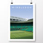 Wimbledon Tennis Poster, thumbnail 2 of 7