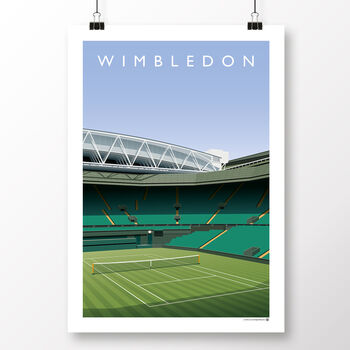 Wimbledon Tennis Poster, 2 of 7