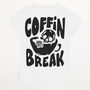 Coffin Break Women's Halloween T Shirt, thumbnail 4 of 10