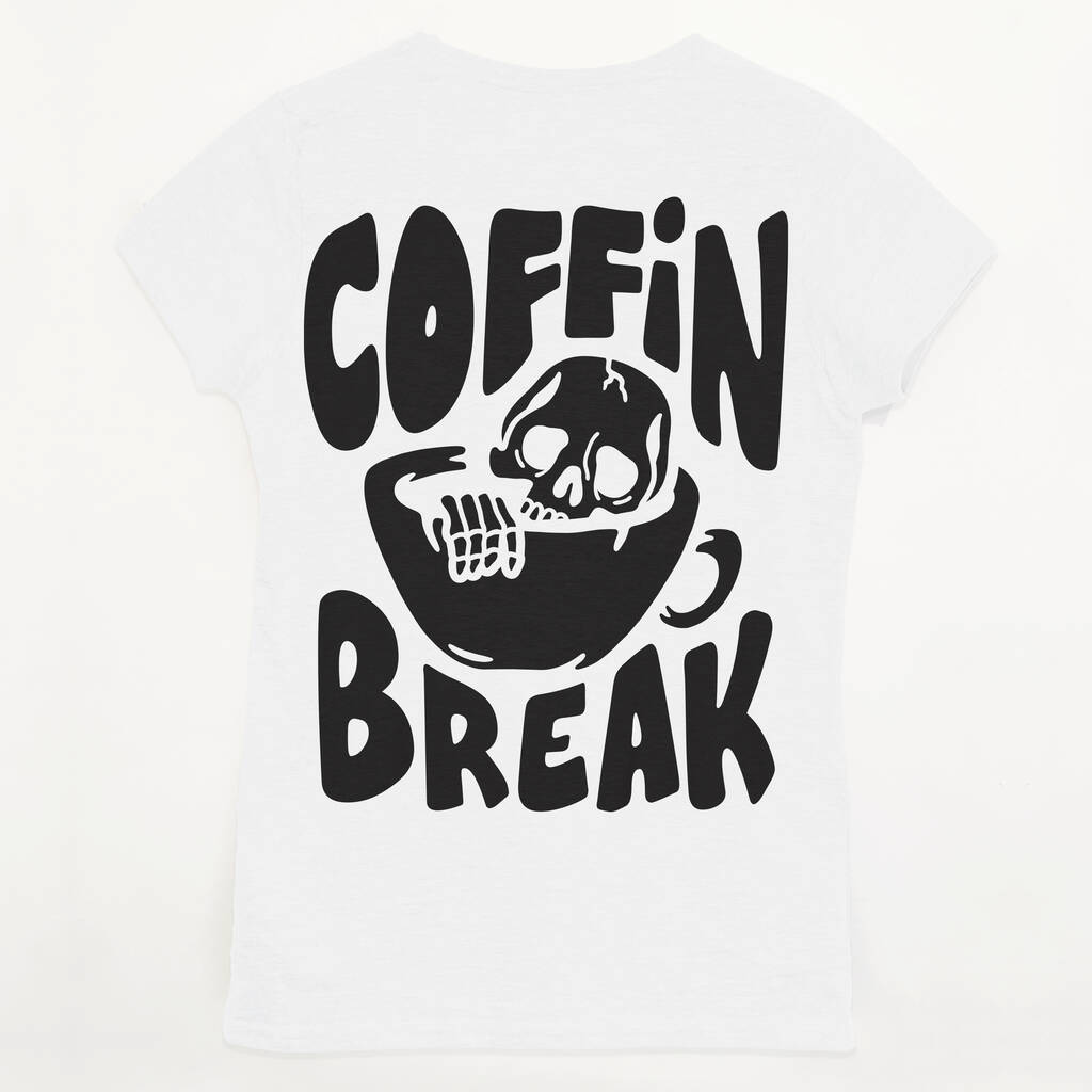 Coffin Break Women's Halloween T Shirt By Batch1