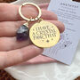 Amethyst Crystal Keyring – I Have A Crystal For That, thumbnail 1 of 4