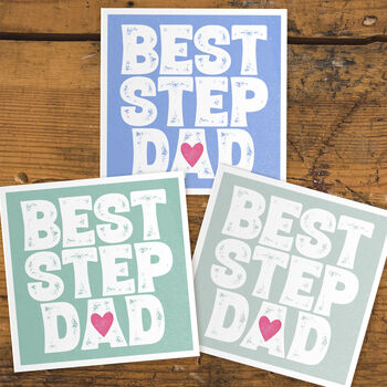 Best Step Dad Father's Day Card, 3 of 3