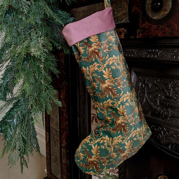 Traditional Christmas Stocking, Baroque, 3 of 7