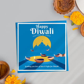 Personalised Diwali Greeting Card, 2 of 3