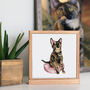 Personalised Dog Cat Pet Custom Portrait, Print/Digital, thumbnail 7 of 8