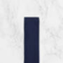 Handmade 100% Polyester Knitted Tie In Navy Blue, thumbnail 3 of 7