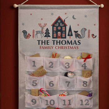 Personalised Christmas Advent Countdown Calendar, 6 of 6