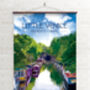 Little Venice Regents Park Travel Poster Art Print, thumbnail 2 of 6