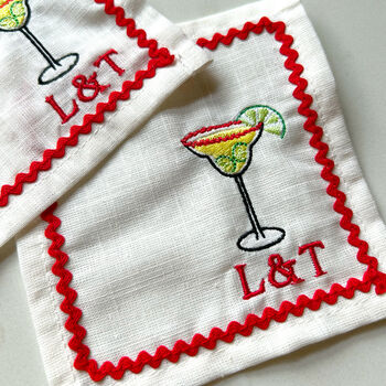 Spicy Margaritas Napkins | Set Of Two, 2 of 2