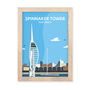 Spinnaker Tower Portsmouth Framed Print, thumbnail 6 of 6