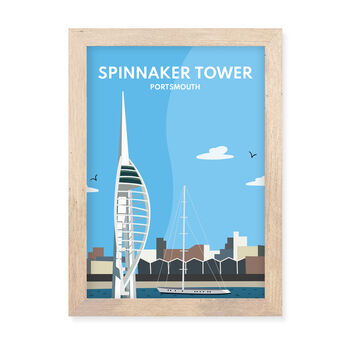 Spinnaker Tower Portsmouth Framed Print, 6 of 6