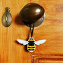 Bumblebee Wooden Hanging Decoration, thumbnail 2 of 5