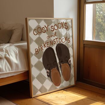 Cosy Socks Season Print, 3 of 3