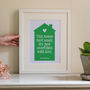 Family Motto Personalised Print, thumbnail 3 of 7